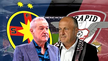 A meritat sacrificiul cu Rangers?! FCSB își întâlnește „sperietoarea” duminică, în derby: șase meciuri consecutive fără victorie cu Rapid! O singură dată în istorie a mai avut campioana o astfel de serie dezastruoasă. Cum poate arăta primul „11” fără Bîrligea. SPECIAL