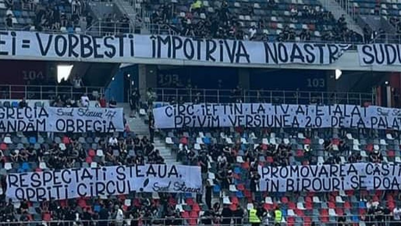 Florin Talpan, atacat și amenințat de ultrașii Stelei la meciul cu Gloria Buzău! Juristul a fost trimis la psihiatrie. „Elena mai lasă Grecia, vă recomandăm Obregia”. „Precum la șah, nebunul trebuie sacrificat, întodeauna scopul final e cel mai important” | FOTO EXCLUSIV