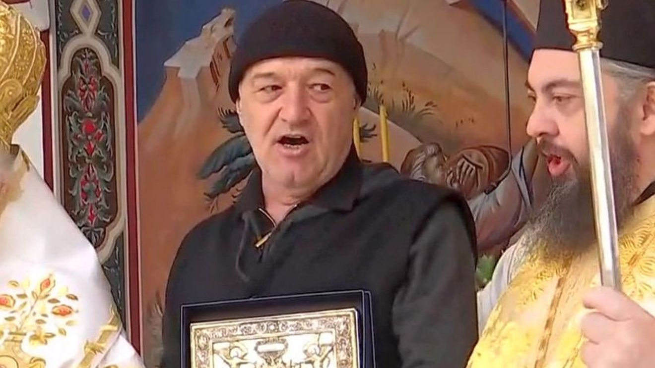 Gigi Becali face o biserică de 20 de milioane de euro! „Făcută pentru 3000 de ani, monolit, cu foiță de aur”