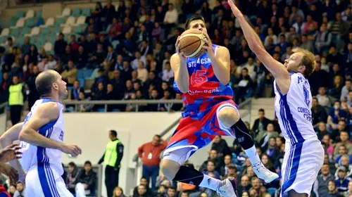 Prima înfrângere pentru roș-albaștri. Steaua – BCM „U” Pitești, scor 55-67!