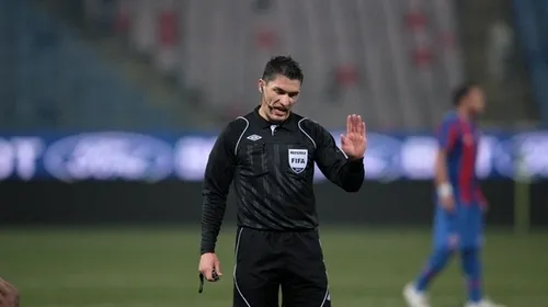 Istvan Kovacs va conduce la centru meciul Sportul – Dinamo!** Vezi cine arbitrează Astra – Steaua