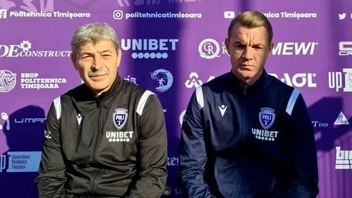 Derby-ul optimilor Cupei României, Poli Timișoara - Rapid, se va disputa într-o atmosferă dezolantă! Ioan Mera: ”Mi-aș fi dorit să fie cu amândouă galeriile în tribune”