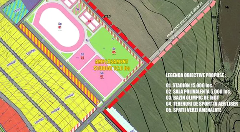 La Suceava se va construi un stadion de 15.000 de locuri** care va putea găzdui meciuri din Europa League