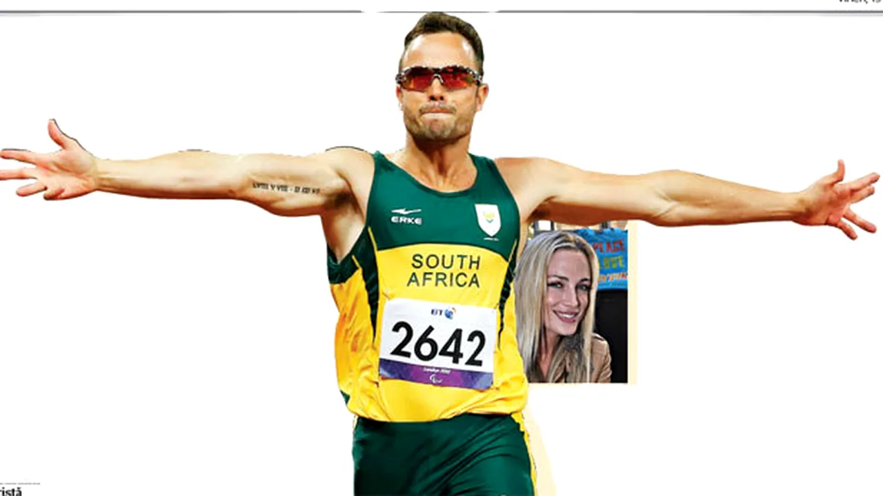 Glonț s-a dus!** Oscar Pistorius și-a confundat iubita cu un hoț și a împușcat-o mortal: 