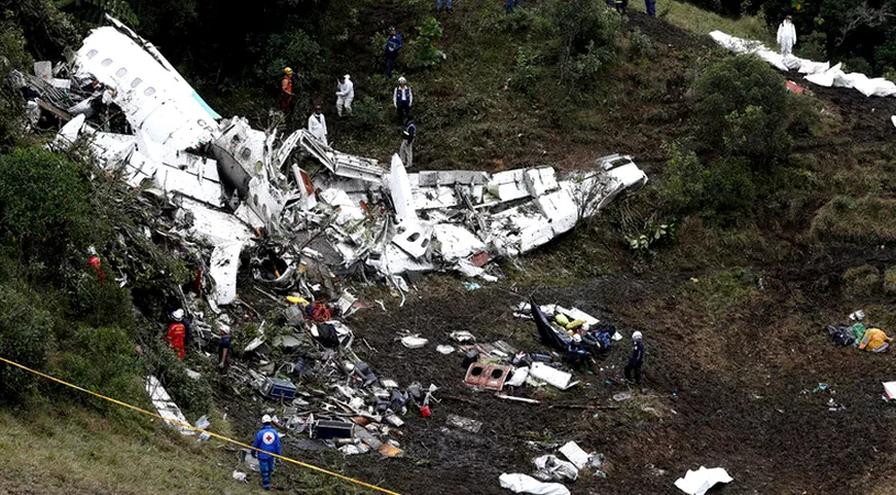 S-a ales cu o simplă fractură după ce avionul lui Chapecoense s-a prăbușit, dar a decedat în urma unui infarct suferit la un joc de fotbal