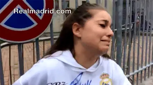 VIDEO | Cristiano Ronaldo naște pasiuni nebănuite. Cum a reacționat o tânără după ce l-a îmbrățișat pe starul lui Real Madrid