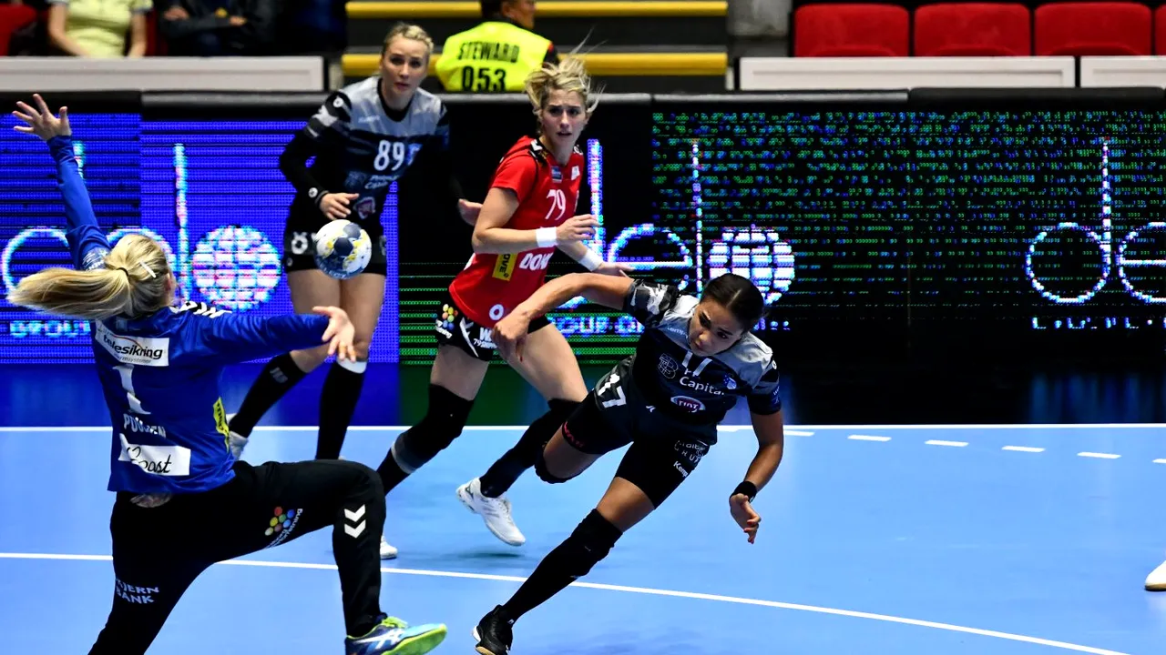 CSM București – Team Esbjerg 28-26, în Grupa A a Ligii Campionilor la handbal feminin. „Tigroaicele” au obținut 2 puncte mari într-o zi cu multe surprize