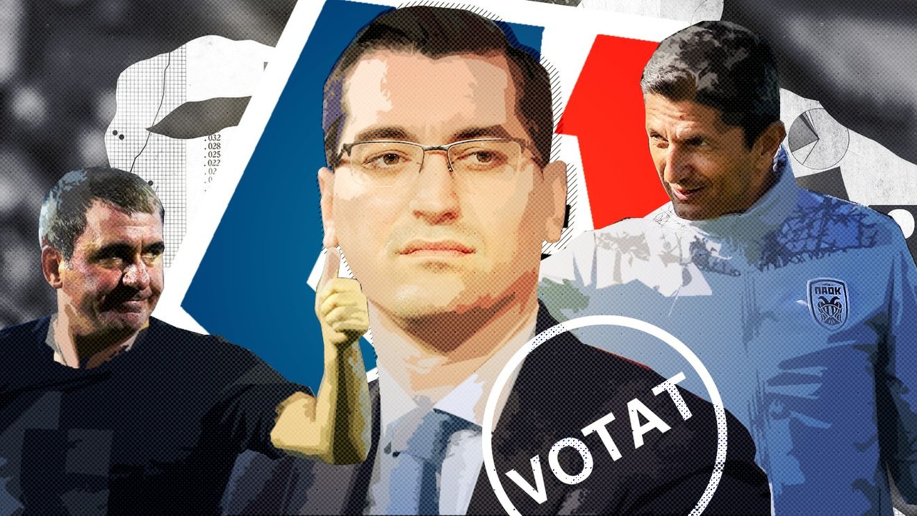 Hagi și Lucescu Jr., doar ”afișe electorale” în campania pentru președinția FRF. Ce ascunde, de fapt, Burleanu în concubinajul diletantismului cu Stoichiță?!