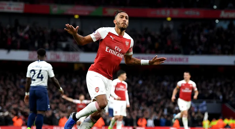 Spectacol total în nordul Londrei! Arsenal a învins-o pe Tottenham, la capătul unui derby cu 6 goluri. Cât de inspirat a fost Emery la pauză + cifre incredibile pentru Aubameyang