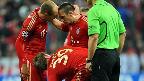 Ribery, amendat cu 50.000 de euro după altercația Robben