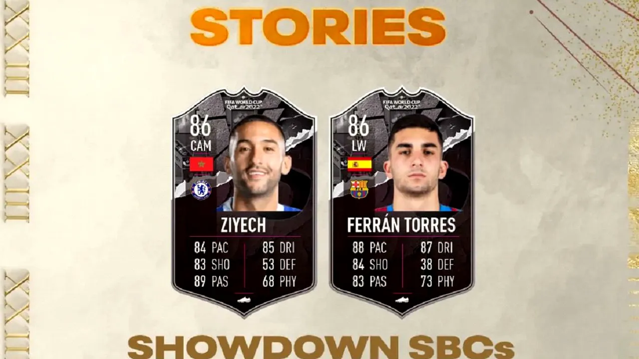 Hakim Ziyech în FIFA 23! Mijlocașul celor de la Chelsea a primit un super card din seria Showdown