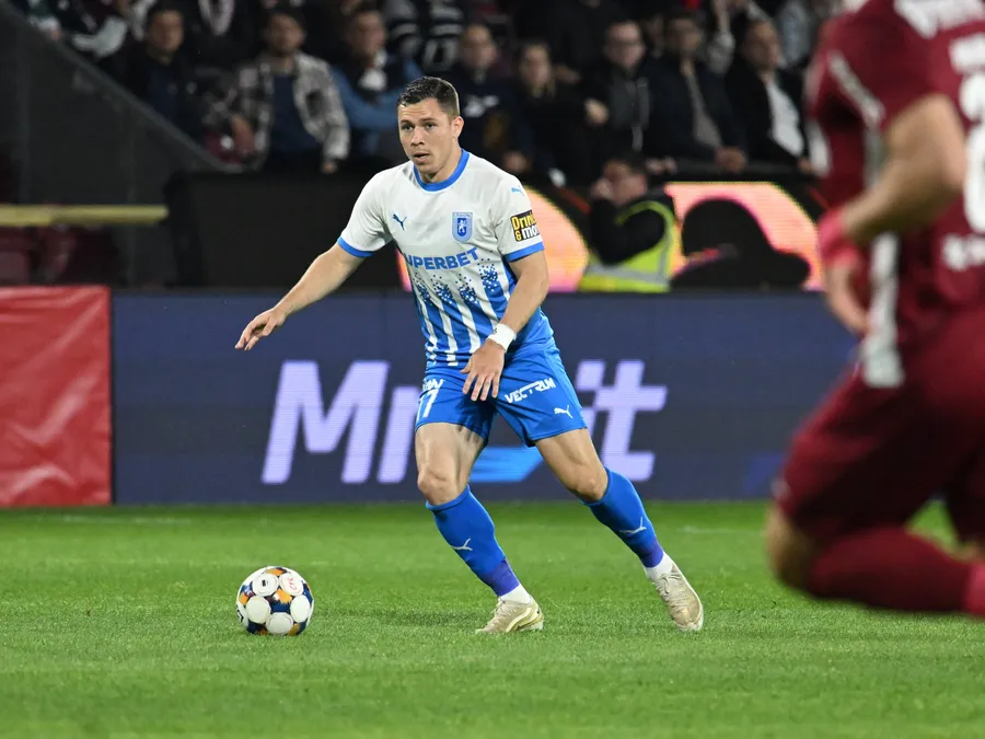 Carlos Mora, locul 1 ca fundaș dreapta în top cei mai buni fundași laterali din Superliga