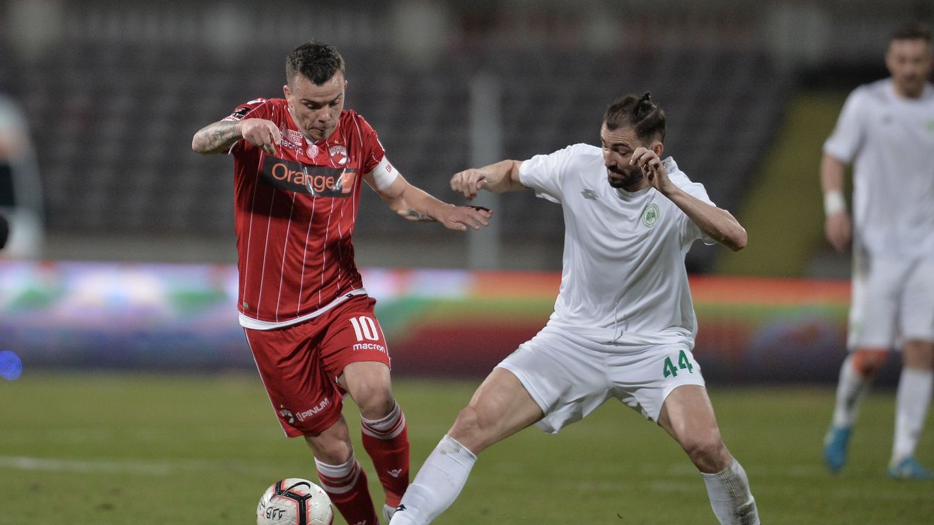 Cuvintele lui Ropotan, după ce a marcat împotriva lui Dinamo: "Va rămâne tot timpul în sufletul meu". Ce spune despre Rednic