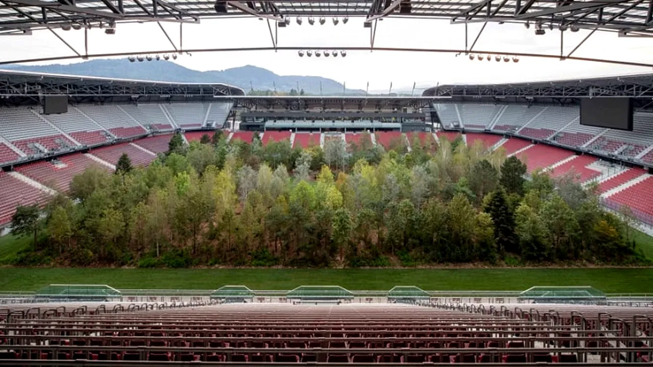 Fabulos! Un stadion de la EURO 2008 a fost transformat într-o pădure | GALERIE FOTO