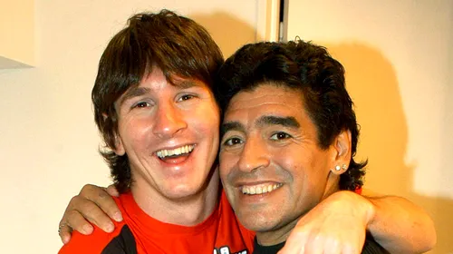 Maradona: „Messi e cam lacom”
