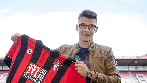 România va avea un nou fotbalist în Premier League, la doar 20 de ani. INTERVIU | Alex Dobre l-a uimit pe Eddie Howe la Bournemouth și e gata să debuteze: 