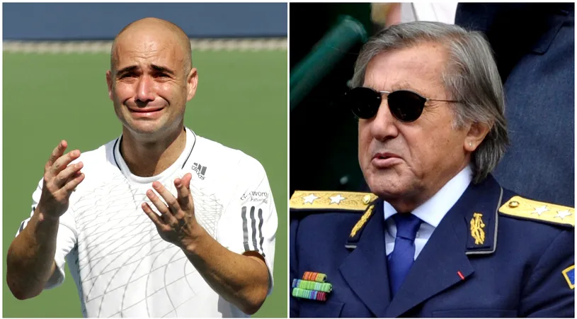 A murit tatăl lui Andre Agassi! Cum și-a obligat fiul să joace tenis cu Ilie Năstase: „Îmi vine să-i dau un pumn în nas românului ăsta mare și prost!