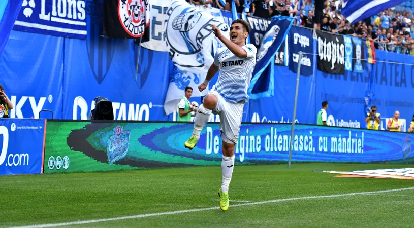 Craiova - Sabail 3-2. Oltenii au avut emoții! Fortes înscrie pentru prima oară în Bănie și duce echipa în turul secund al Europa League