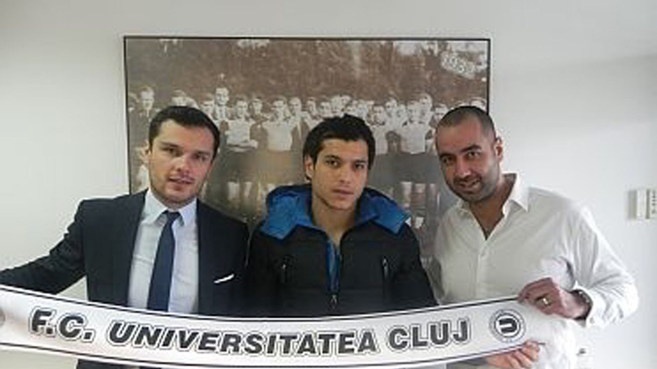 Karim Boutadjine a semnat cu "U" Cluj