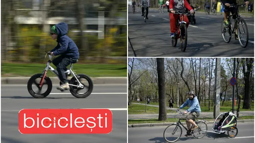 BICICLEȘTI. Centrul Bucureștiului s-a deschis din nou pentru mișcare curată: 