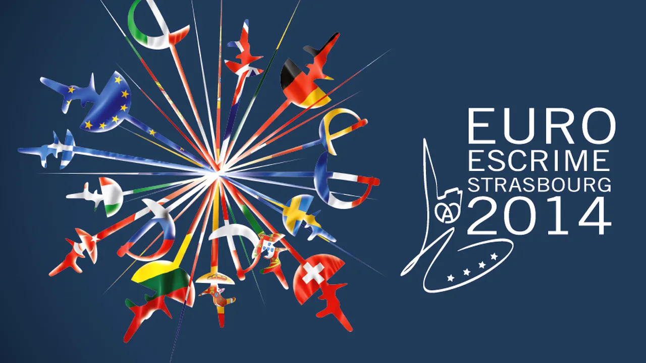 Europenele de scrimă au loc între 7 și 14 iunie la Strasbourg