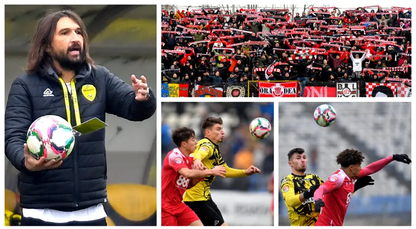 Dan Alexa, extrem de dezamăgit după eșecul cu Dinamo: ”Nu aveam voie să facem astfel de greșeli.” Mesajul antrenorului de la FC Brașov către fanii ”câinilor”