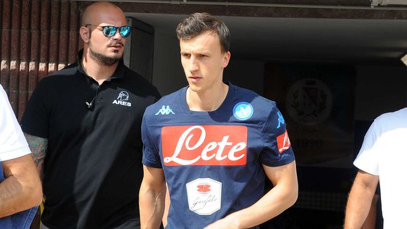 Vlad Chiricheș a debutat la SSC Napoli în amicalul pierdut cu OGC Nice, scor 2-3