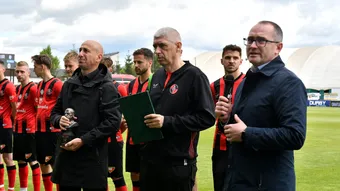 Csikszereda merge în SuperLiga după o înfrângere umilitoare contra CFC Argeș. Robert Ilyeș: ”Sunt îngrijorat, în prima ligă ne așteaptă un sezon foarte, foarte greu”