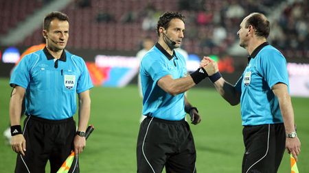 Medieșenii îl acuză pe "dinamovistul" Crăciunescu pentru remiza din Gruia:** "Rețin bucuria lui de la golul unei anumite echipe! Sunt pure întâmplări prestațiile lui Colțescu..."