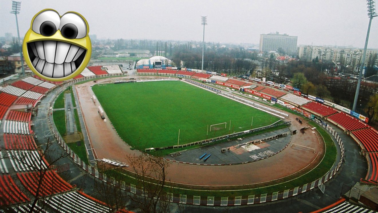 Stadionul din 'Ștefan cel Mare', locul 8** în topul celor mai frumoase arene din lume