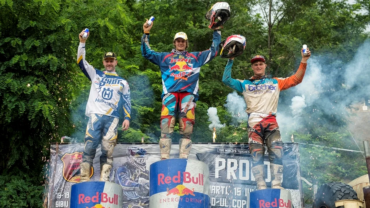 Jonny Walker, cel mai tânăr câștigător al competiției Red Bull Romaniacs