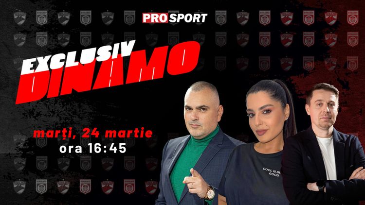 EXCLUSIV DINAMO EXCLUSIV DINAMO, azi, de la 16.45. În sfârșit, au început transferurile la Dinamo! Ioana State e invitată specială