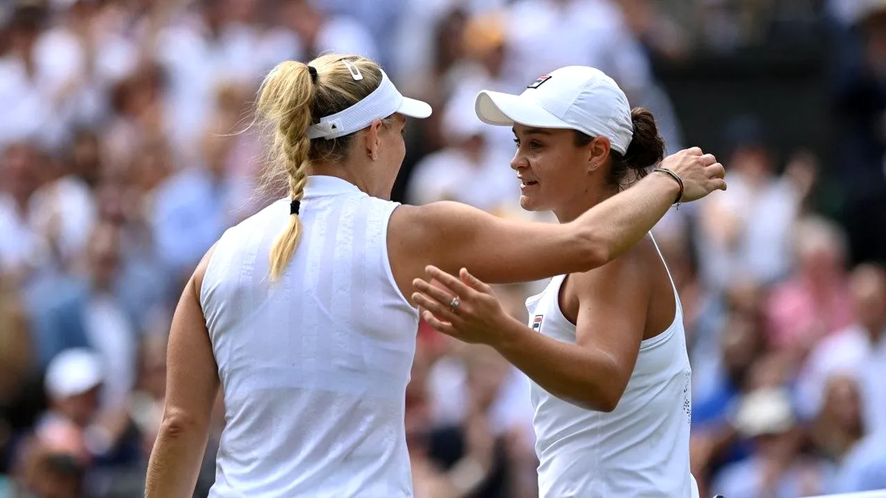 Ashleigh Barty, prima finalistă de la Wimbledon 2021! Australianca a revenit miraculos de la 2-5 în setul secund