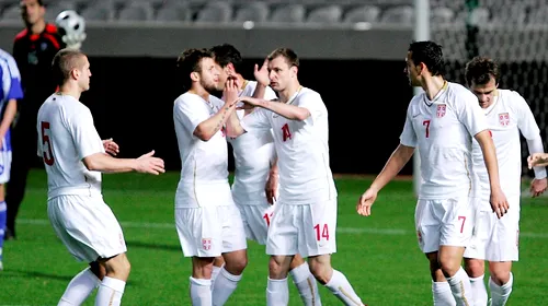 Serbia a învins Cipru cu 2-0