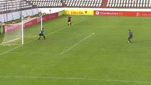 Steliștii au vrut să o umilească de tot pe CS Dinamo! Cum au executat "militarii" penalty-ul care a dus scorul la 4-0 VIDEO
