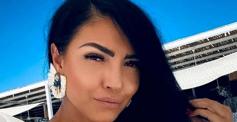 FOTO / Ce bust generos are Andreea Mantea! Focoasa brunetă și-a expus decolteul