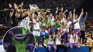 În caz că vă întrebați de ce nu au fost afișate minutele de prelungire pentru finala Ligii :) FOTO | Ce făceau rezervele Realului în ultimele secunde ale confruntării