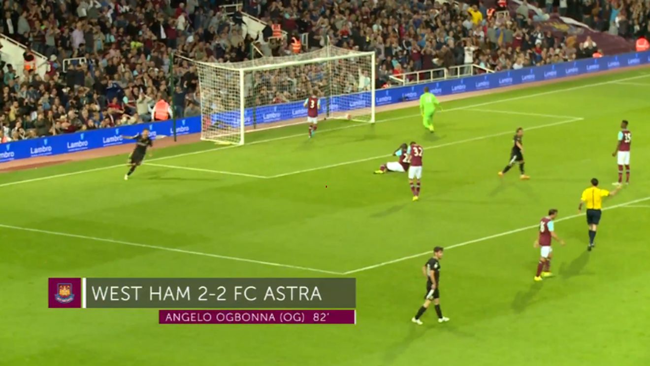 DAVID ȘI GOLIAT | West Ham alocă doar pentru transferuri de 7 ori mai mulți bani decât tot bugetul Astrei în acest sezon. Englezii încasează din drepturile TV de trei ori mai mult decât toți banii existenți în Liga 1