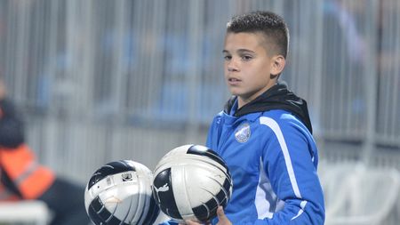 Viitorul primește "ajutorul" fiului lui Hagi! Ianis este copil de mingi la meciurile de la Constanța