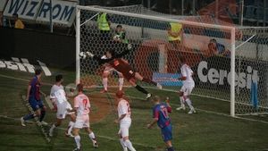 Bergodi a epuizat toate schimbările după o oră de joc!