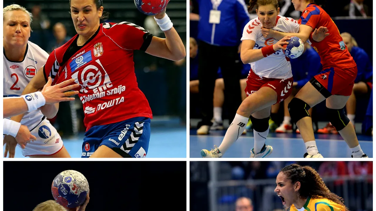 LIVE BLOG MONDIAL. Serbia - Brazilia este finala surpriză a Campionatului Mondial de handbal feminin