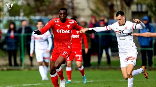 Nigerianul Godwin, tot mai greu de ignorat de Balint. UTA s-a impus în amicalul cu sârbii de la OFK Vrsac