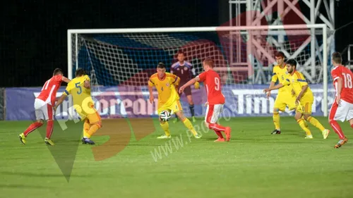 O nouă umilință la juniori: naționala U19 a pierdut cu 5-0 în fața Austriei, în meciul de debut la 