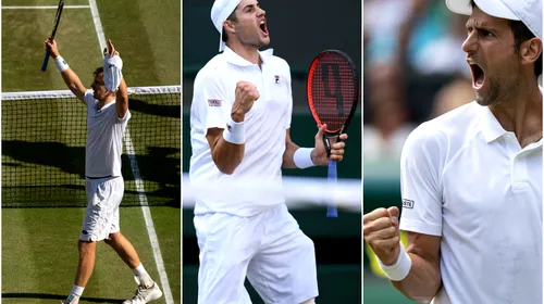 3 lucruri de reținut din ziua a 9-a la Wimbledon 2018: regăsirea lui Djokovic, suta peRFectă pentru Anderson și un tabiet câștigător de ocazie pentru ‘Big John’