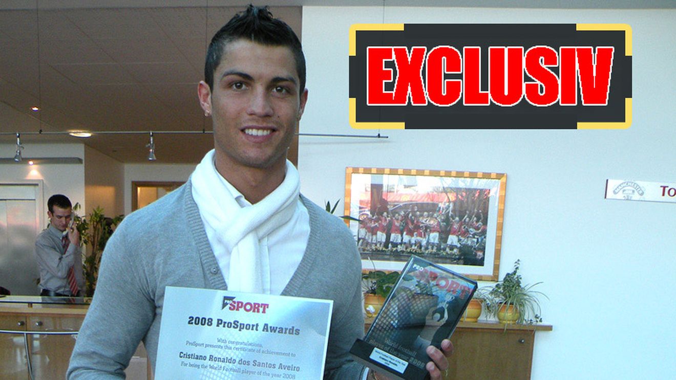 Premiat de ProSport! Cristiano Ronaldo le mulțumește cititorilor care l-au votat!