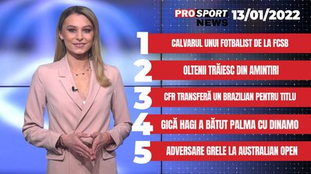 ProSport News | Calvarul prin care trece un fotbalist de la FCSB! Cele mai noi știri din sport | VIDEO