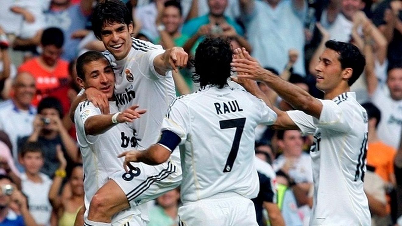 INCREDIBIL **Raul NU e în echipa jucătorilor-simbol ai Realului! Kaka și Higuain, da! VIDEO