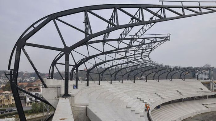 GALERIE FOTO** Clujenii se mândresc cu cel mai MODERN stadion din țară! E mai TARE ca Național Arena?