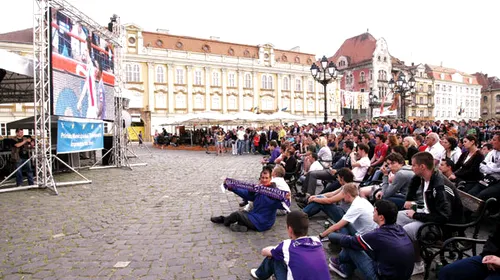 Viola Fest!** 5.000 de suporteri au invadat Piața Unirii din Timișoara