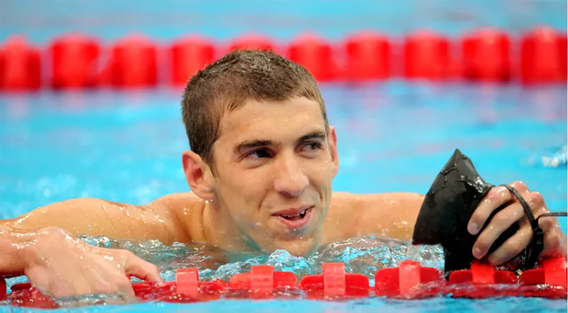 Michael Phelps, după titlul olimpic cu numărul 22: 